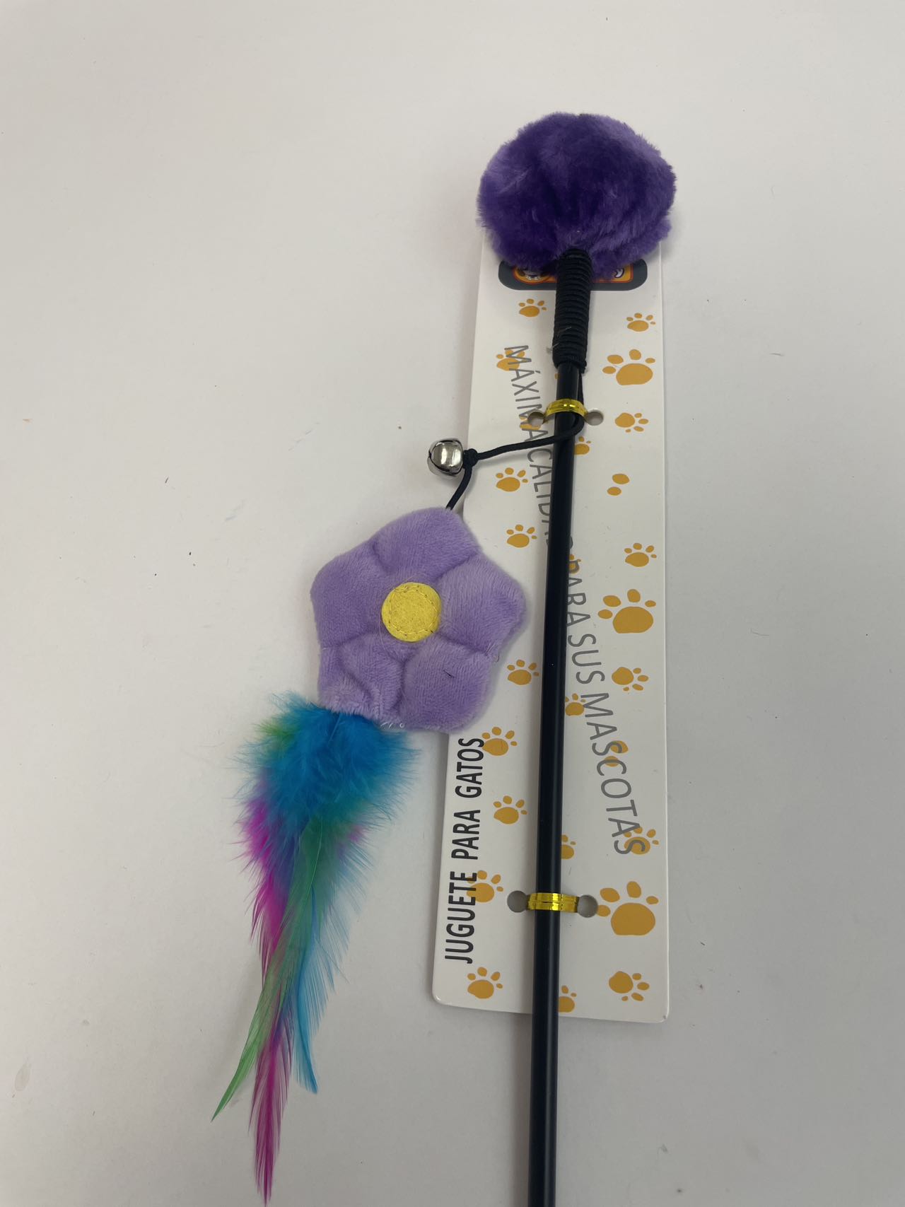 KFX-4223165 Funny Cat Stick Toy for Playful Feline Entertainment