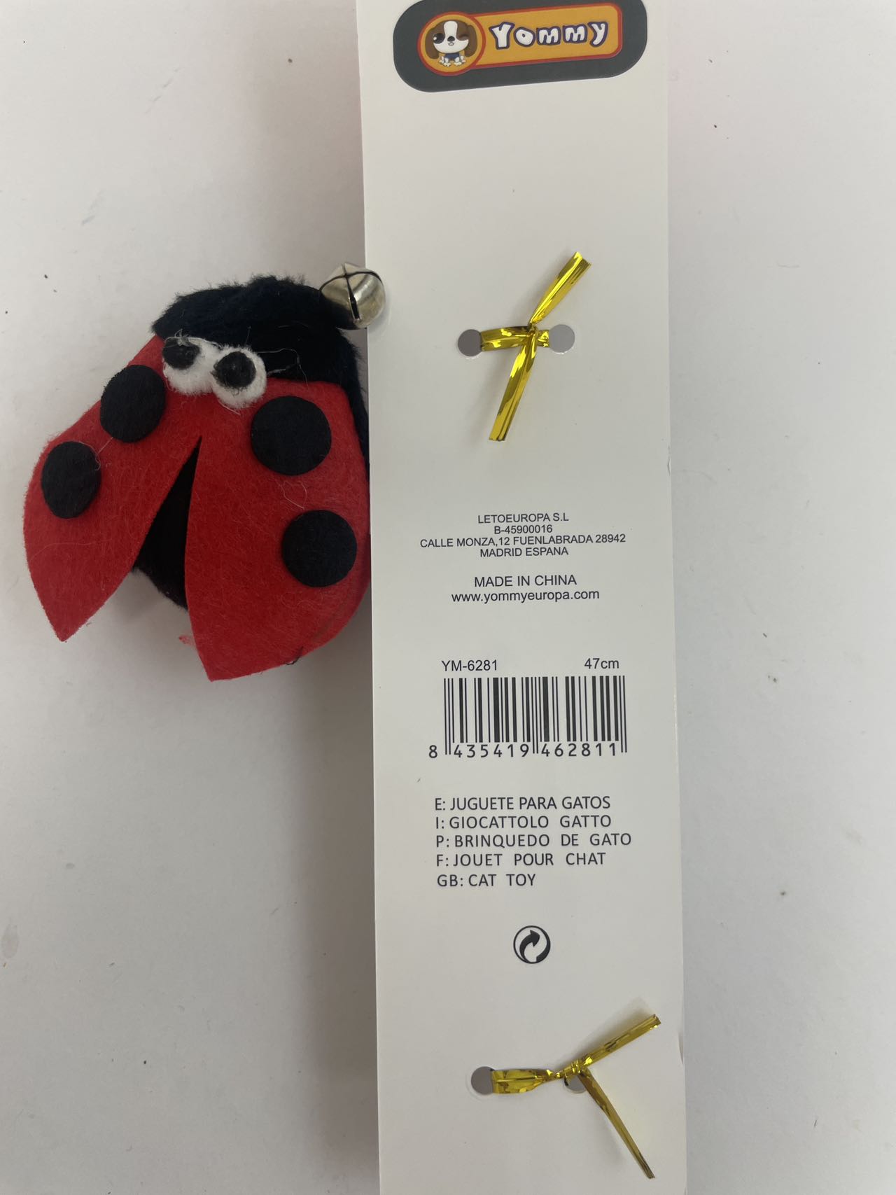 KFX-4223165 Funny Cat Stick Toy for Playful Feline Entertainment