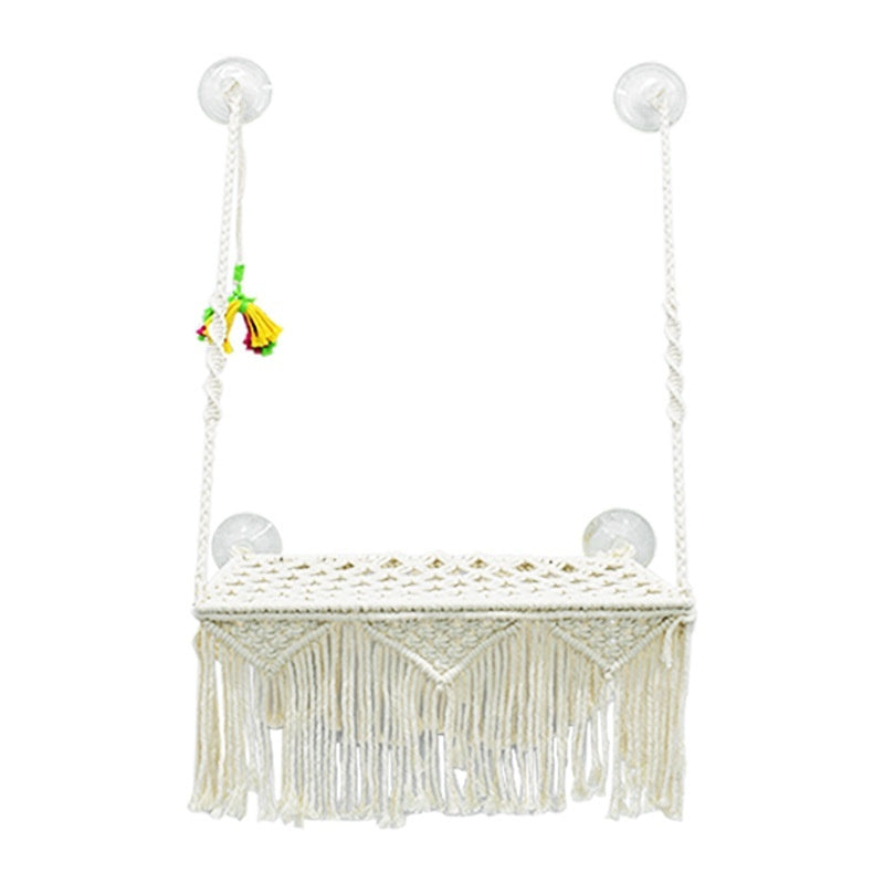 KFX-4223933 Wall-mounted Cotton Suction Cup Cat Hammock for Pets