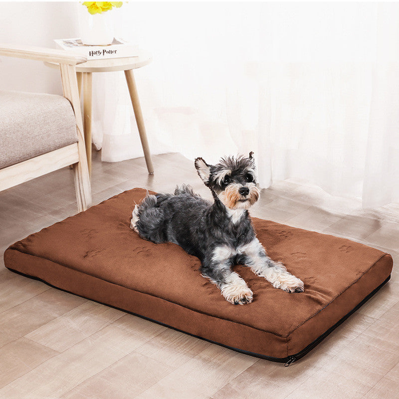 KFX-4226365 Waterproof Doghouse Memory Foam Pet Bed – Available in Multiple Sizes