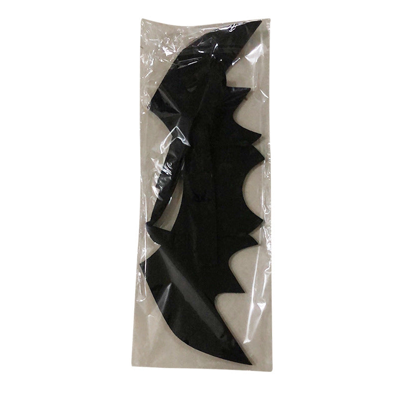 KFX-4229693 Halloween Pet Bat Wings Costume for Cats and Dogs – Lightweight Felt Fabric Decoration