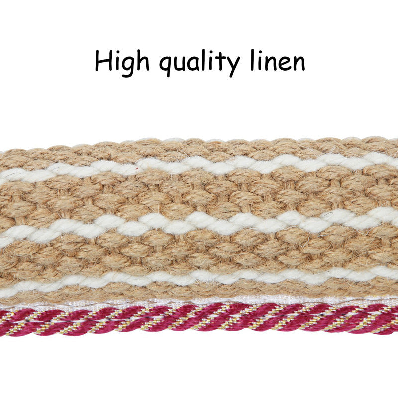KFX-4232893 Hemp Dog Training Bite Stick - 30 cm Length, 7 cm Width