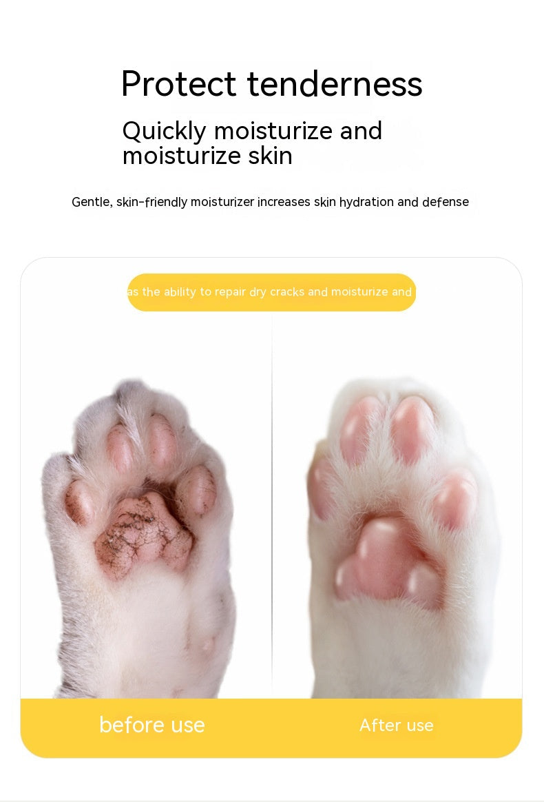 KFX-4235709 Pet Foot Cream for Dryness and Cracking Care, Moisturizing Formula for Paw Pads and Nose Tips, 6g