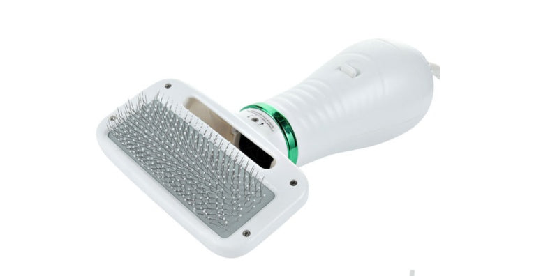 KFX-4239421 All-in-One Cat and Dog Brushing Comb with Adjustable Hair Dryer and Styling Features