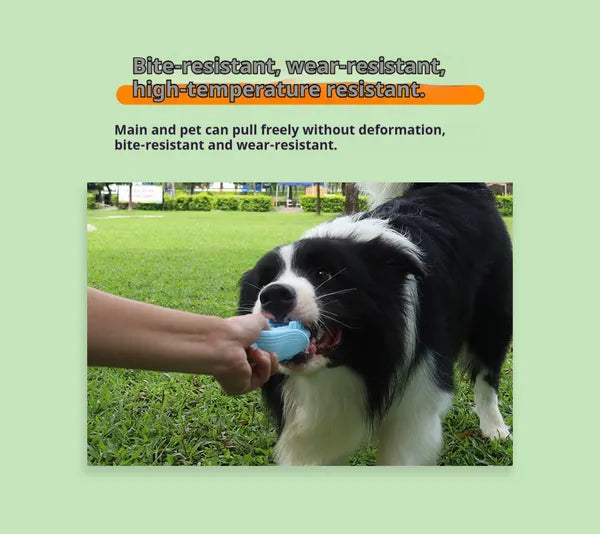 KFX-4243261 Durable Food-Grade Silicone Corn Chew Stick for Dogs, Teething Toy for Small to Large Breeds