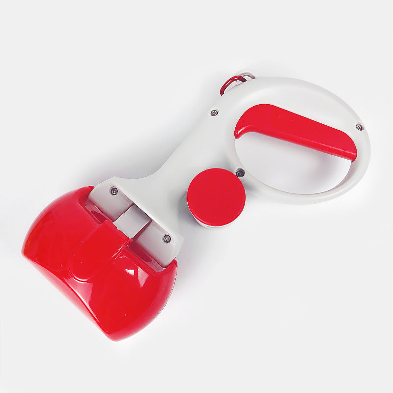 KFX-4246845 Durable Pooper Scooper for Dogs and Cats with Trash Bag Holder, Heavy-Duty ABS Material for Easy Cleanup