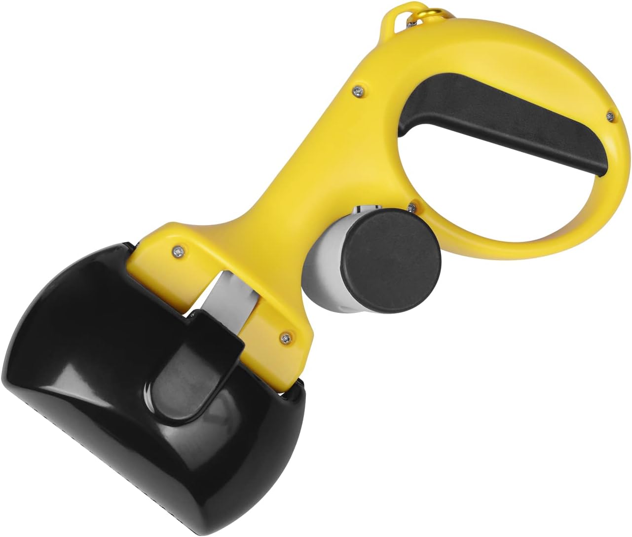 KFX-4246845 Durable Pooper Scooper for Dogs and Cats with Trash Bag Holder, Heavy-Duty ABS Material for Easy Cleanup