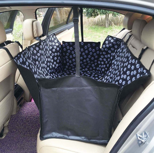 KFX-4251197 Waterproof Dog Car Seat Cover with Safety Buckle and Zipper for Large and Medium Pets