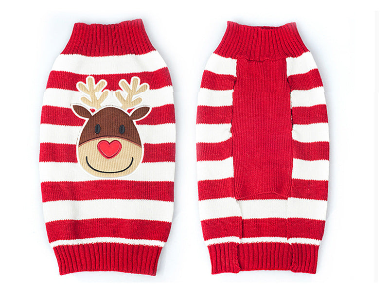 KFX-4259261 Cozy Christmas Pet Sweater in Various Sizes for Dogs and Cats