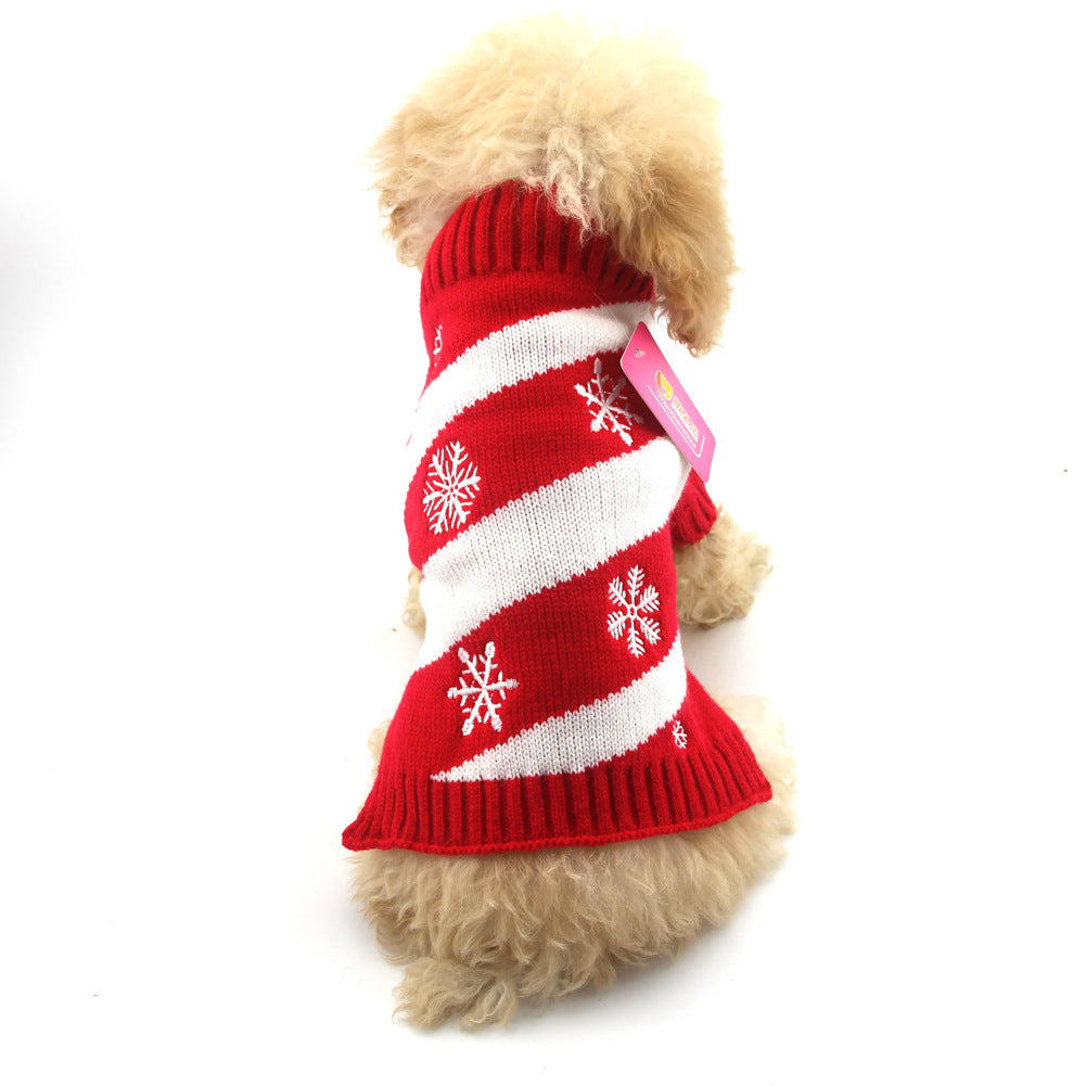KFX-4259261 Cozy Christmas Pet Sweater in Various Sizes for Dogs and Cats