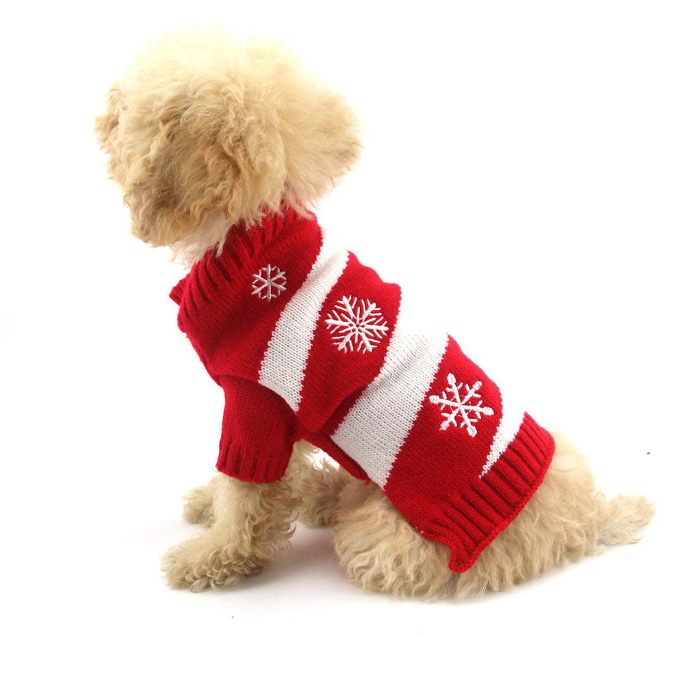 KFX-4259261 Cozy Christmas Pet Sweater in Various Sizes for Dogs and Cats