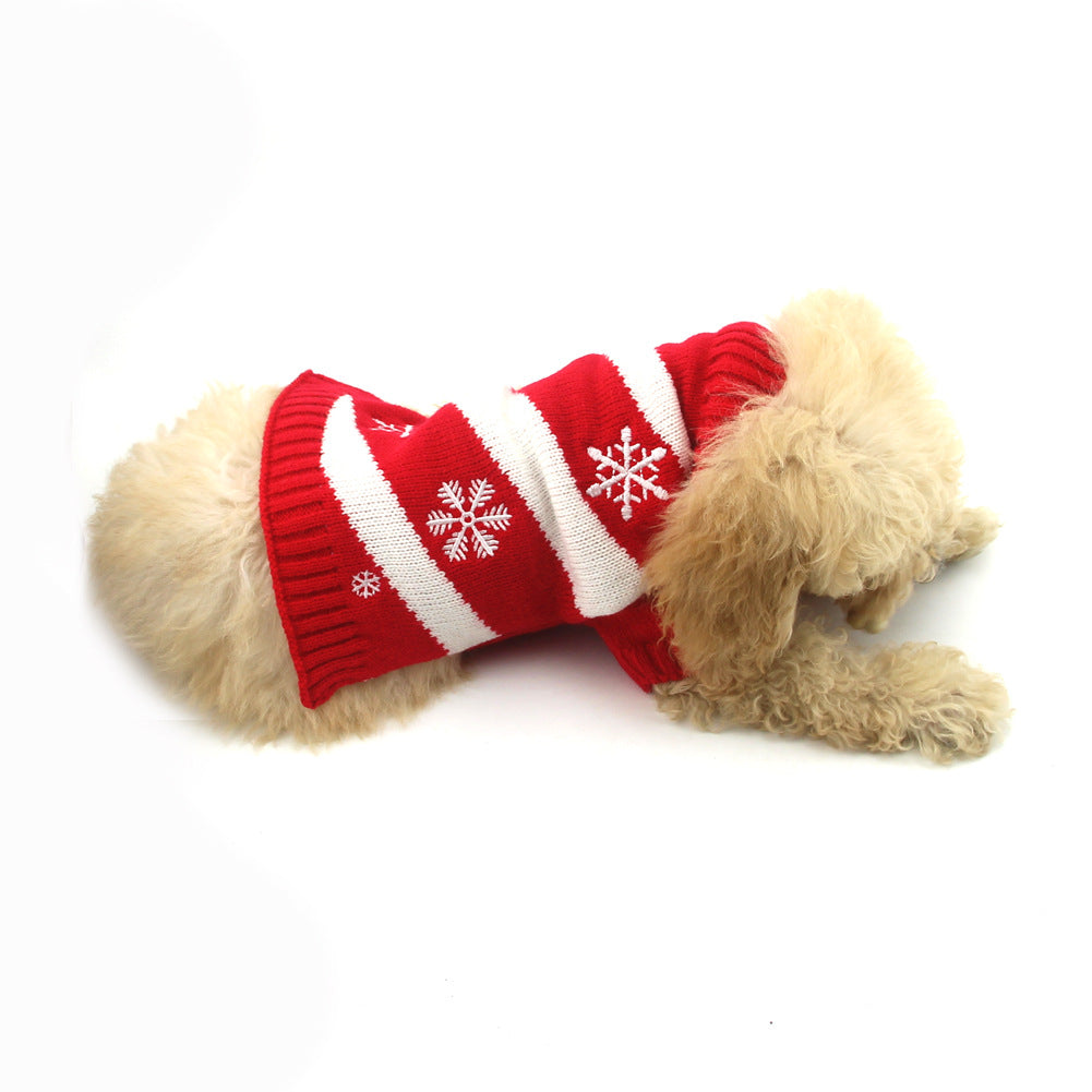 KFX-4259261 Cozy Christmas Pet Sweater in Various Sizes for Dogs and Cats