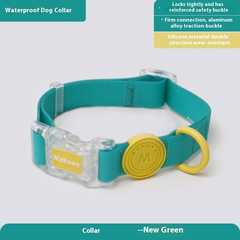 KFX-4262845 Durable Nylon Dog Collar and Hand-Holding Rope in Multiple Colors