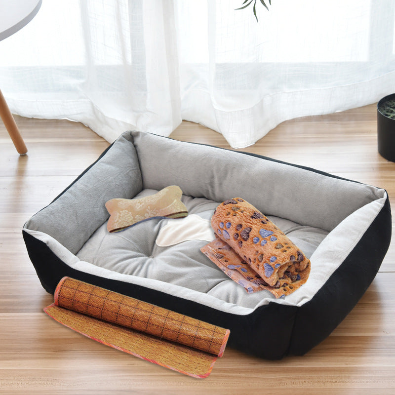 KFX-4264893 Cozy Pet Nest Mat with Non-Slip Bottom, Available in Multiple Sizes