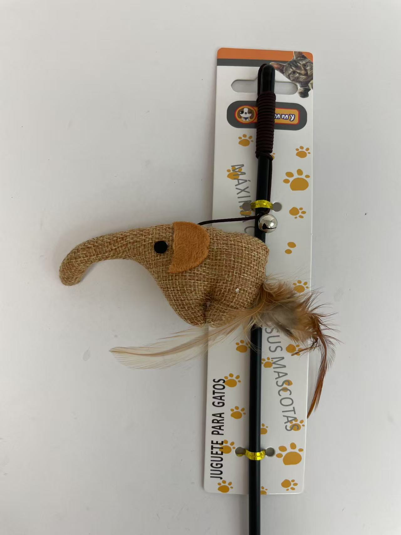 KFX-4265661 Interactive Elephant Cat Teasing Stick for Engaging Playtime