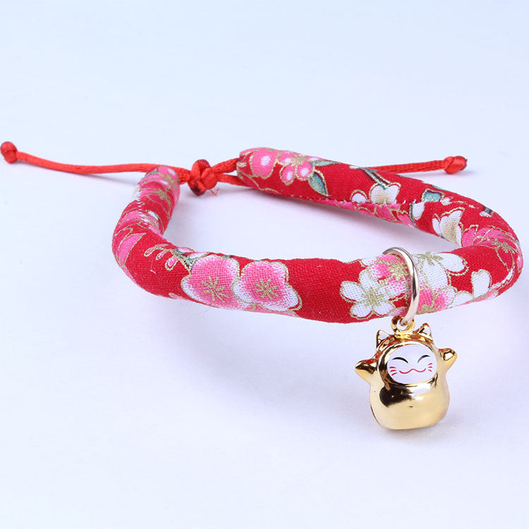 KFX-4268605 Adjustable Cloth Collars for Cats and Small Dogs - XS, S, M, L Sizes Available