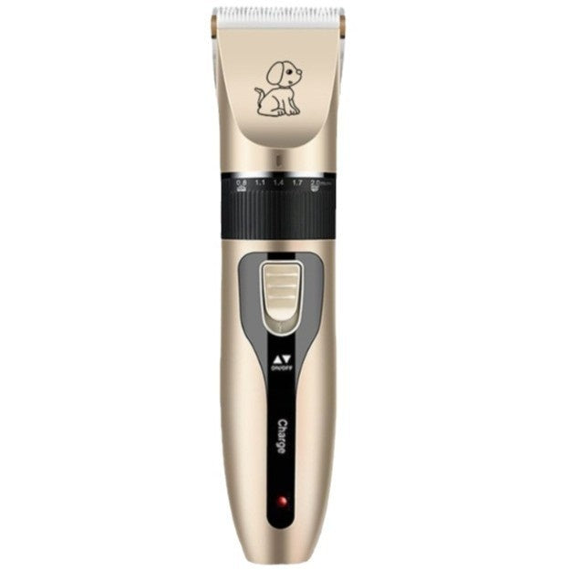KFX-4280125 Electric Pet Scissors Set for Grooming Dog & Cat - Nail Cap & Steel Comb Included