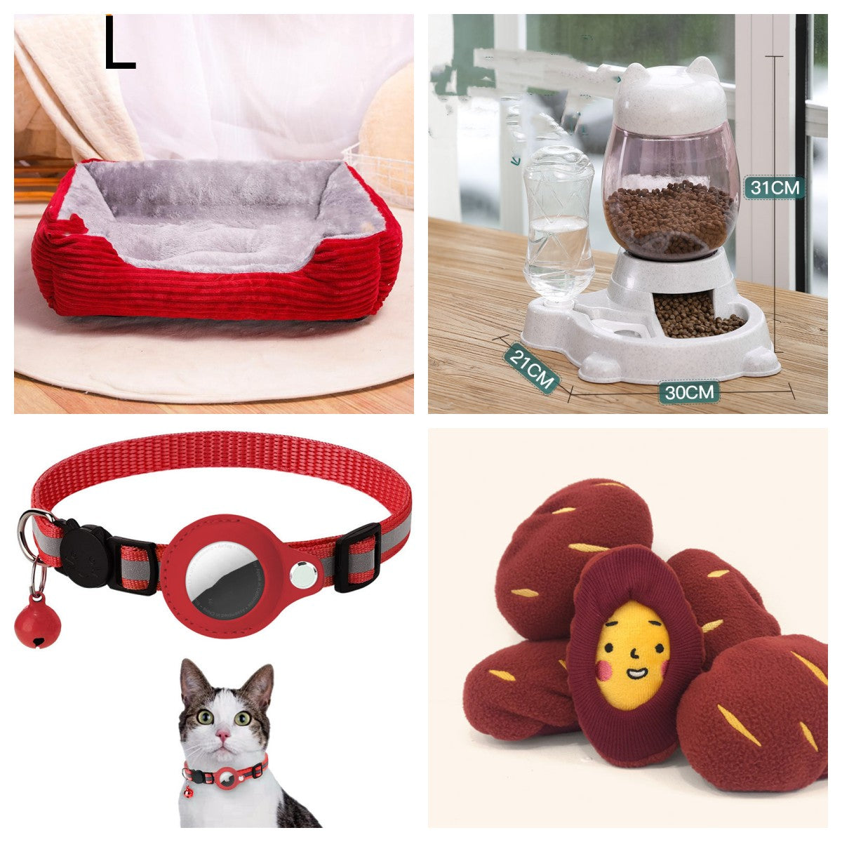 KFX-4280381 Cozy Plush Doghouse for Small to Large Dogs - Available in Multiple Sizes