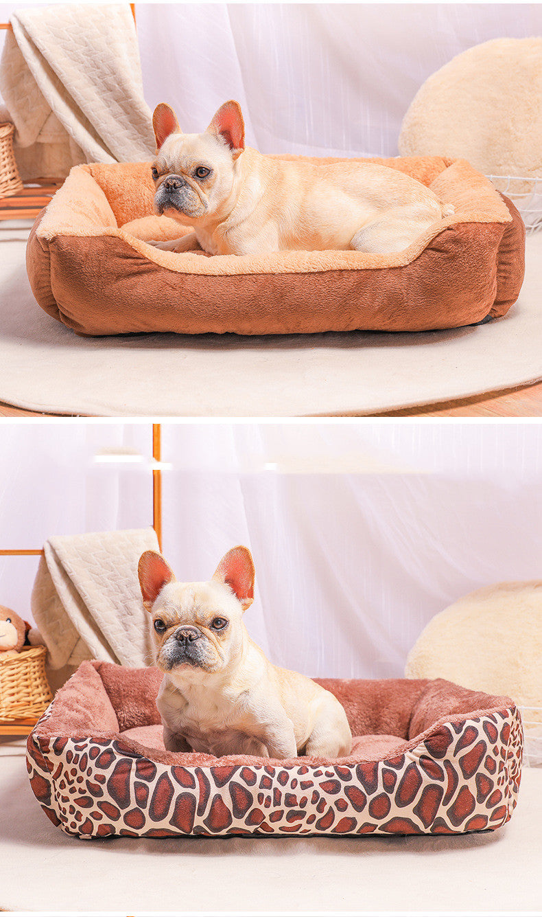 KFX-4280381 Cozy Plush Doghouse for Small to Large Dogs - Available in Multiple Sizes