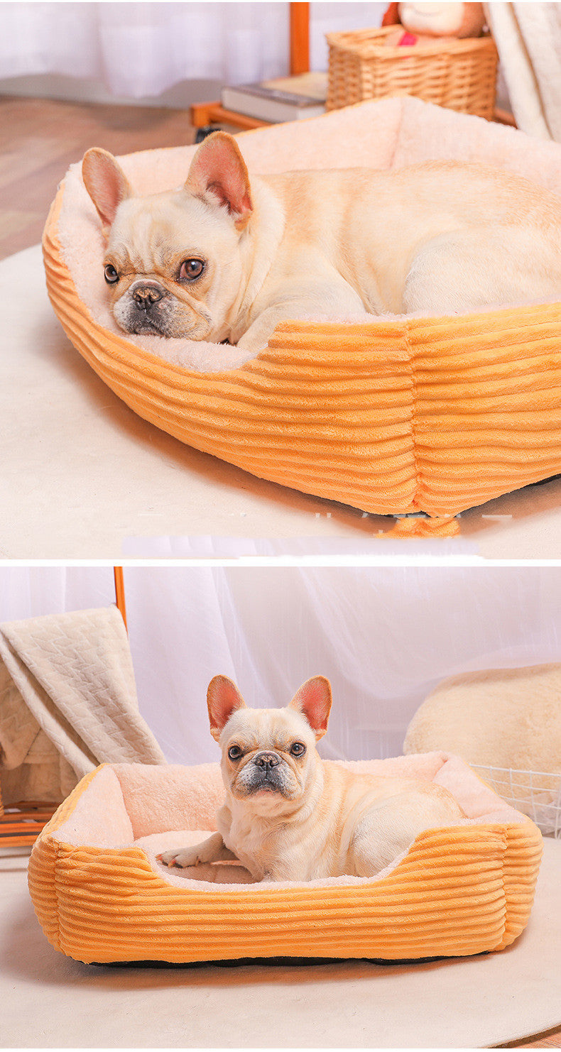 KFX-4280381 Cozy Plush Doghouse for Small to Large Dogs - Available in Multiple Sizes