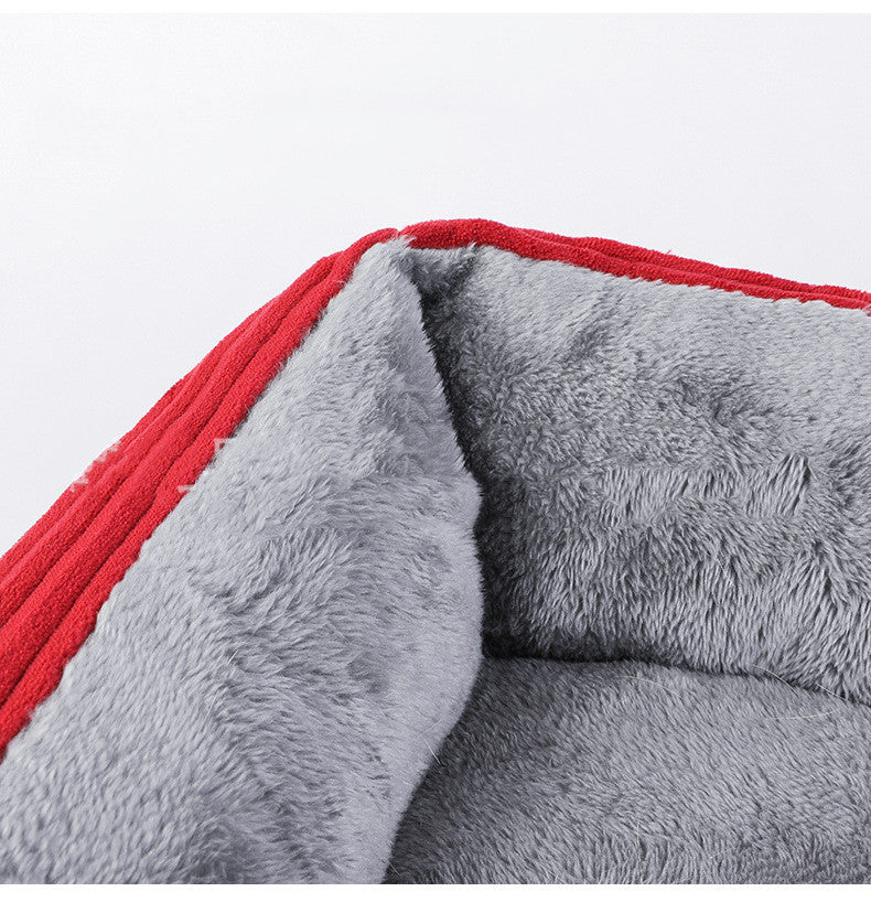 KFX-4280381 Cozy Plush Doghouse for Small to Large Dogs - Available in Multiple Sizes