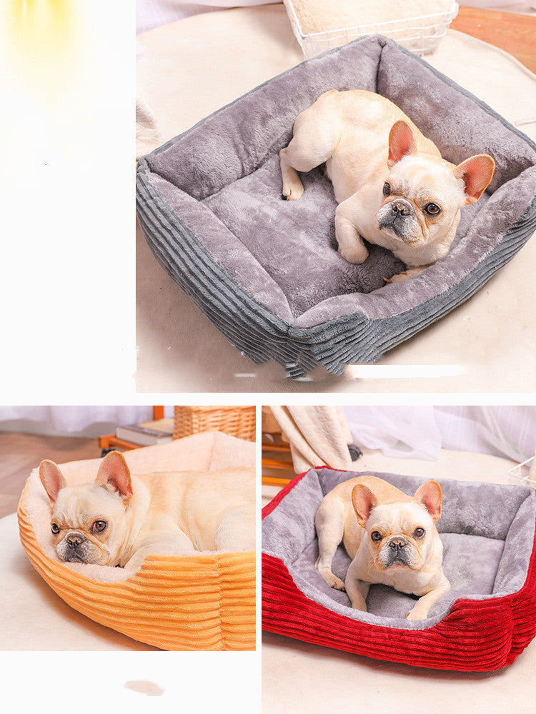 KFX-4280381 Cozy Plush Doghouse for Small to Large Dogs - Available in Multiple Sizes