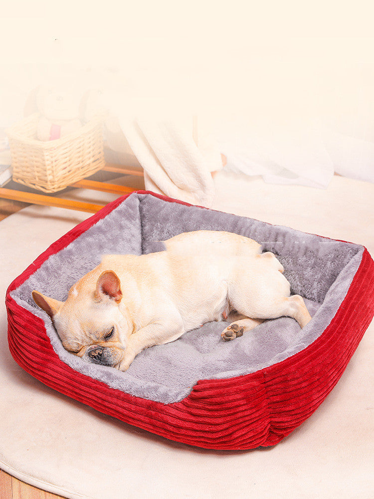 KFX-4280381 Cozy Plush Doghouse for Small to Large Dogs - Available in Multiple Sizes