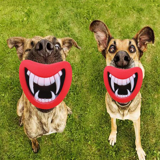 KFX-4282941 Colorful Non-Toxic Soft Rubber Dog & Cat Sound Toy for Play and Relaxation
