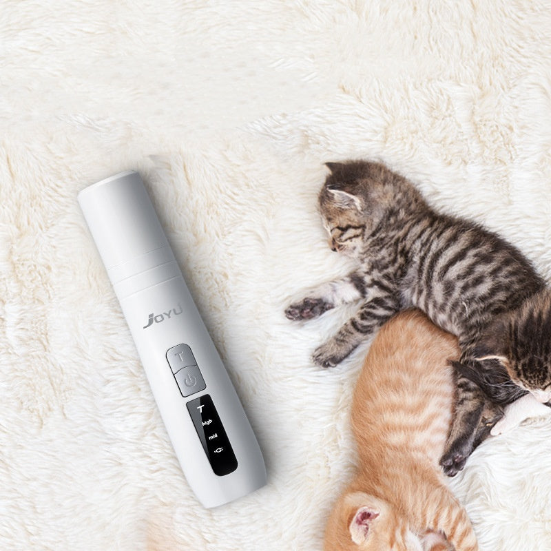 KFX-4288701 Electric Nail Grinder for All Pets - Portable Manicure Tool with USB Charging
