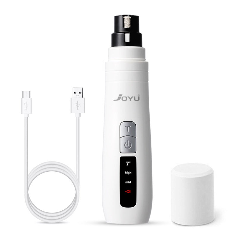 KFX-4288701 Electric Nail Grinder for All Pets - Portable Manicure Tool with USB Charging