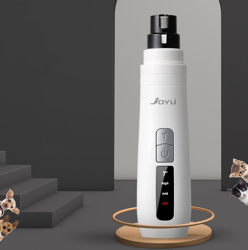 KFX-4288701 Electric Nail Grinder for All Pets - Portable Manicure Tool with USB Charging