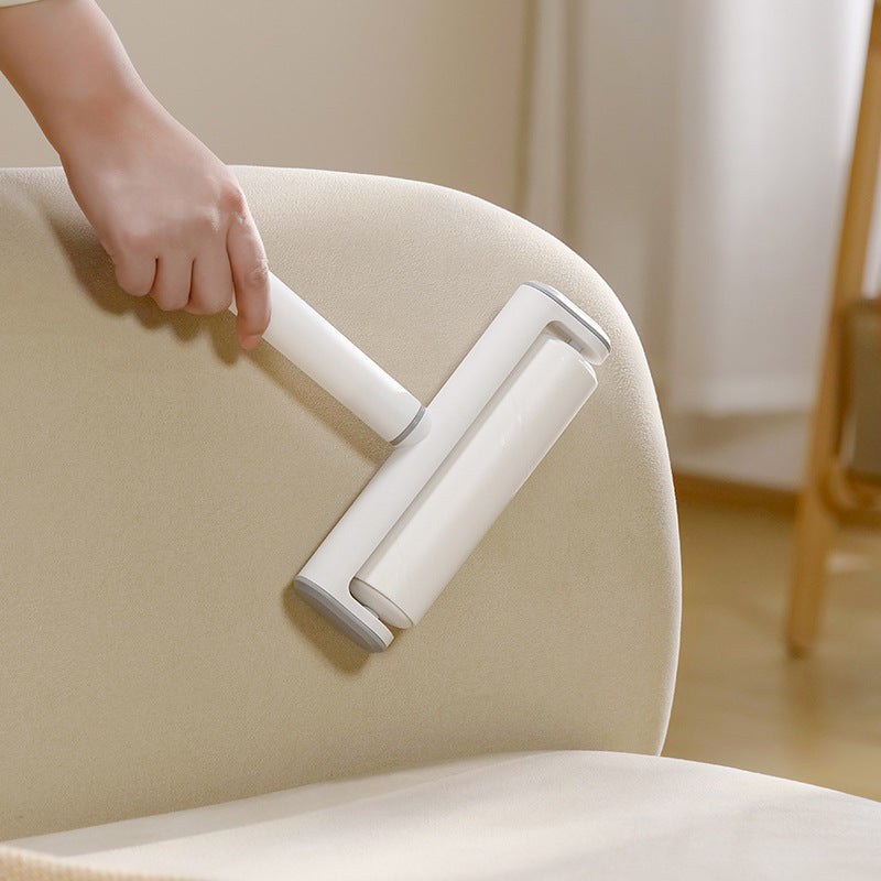 KFX-4289341 Pet Hair Removal Lint Roller with Tearable Paper for Efficient Dust and Hair Cleanup