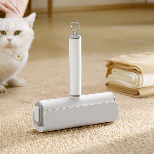 KFX-4289341 Pet Hair Removal Lint Roller with Tearable Paper for Efficient Dust and Hair Cleanup