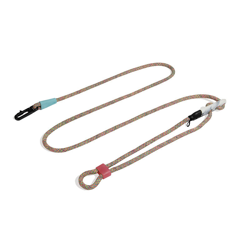 KFX-4291645 Hands-Free Dog Leash - Durable Polyester, Adjustable (120-240cm) in Multiple Colors
