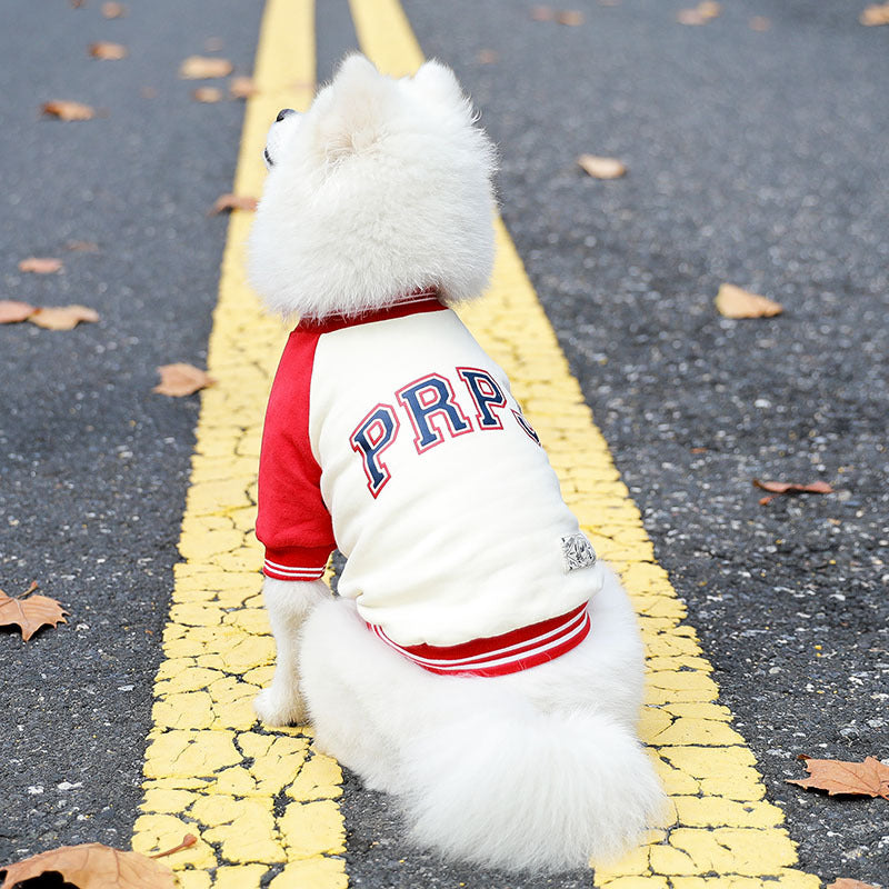 KFX-4292925 Cozy Fleece Dog Sweater for Winter - Soft Cotton, Casual Style, Various Sizes Available