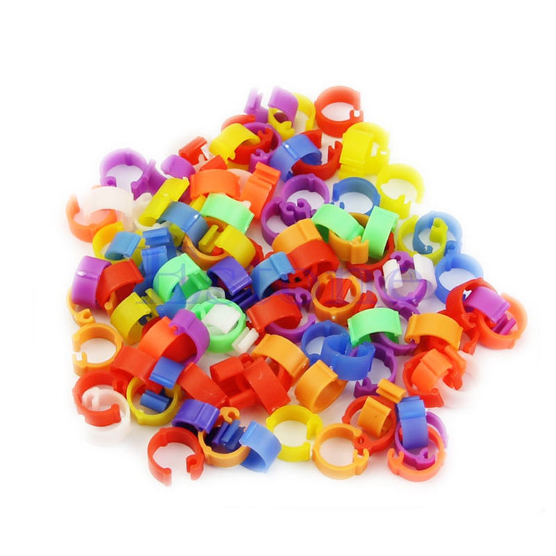 KFX-4300861 100 PCS Chicken Foot Rings - Versatile Accessories for Crafting and DIY Projects