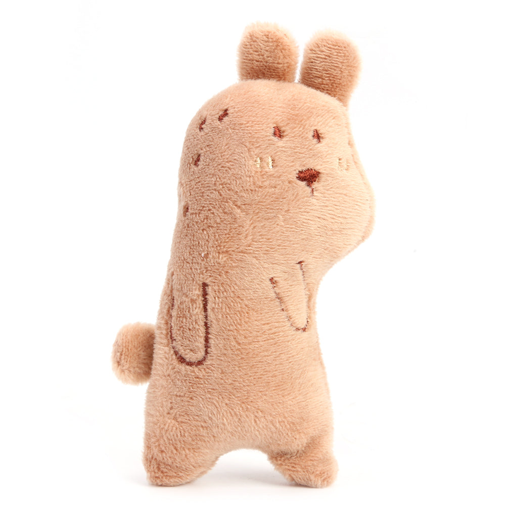 KFX-4303037 Plush Cat Toy with Catnip - Cute Bear, Kangaroo, Crocodile, and Mouse Designs