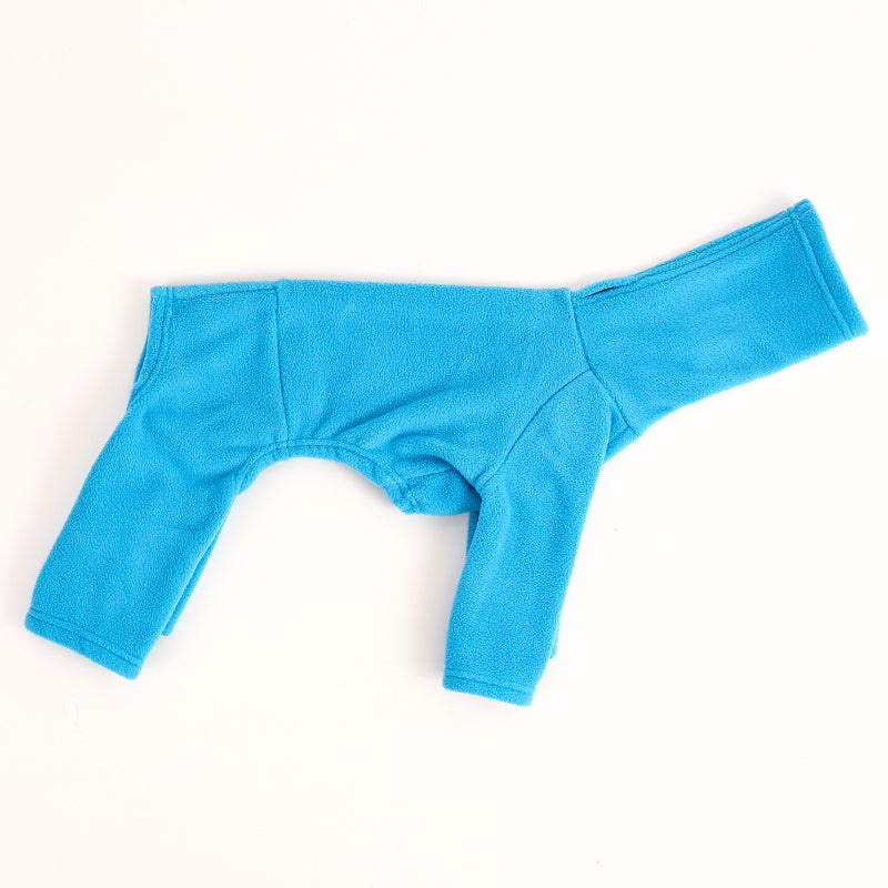 KFX-4303933 Warm Double-Sided Fleece Clothes for Doberman - Khaki, Sky Blue, Rose Colors Available
