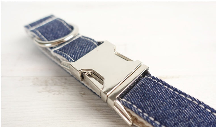 KFX-4314685 Soft Comfort Dog Collar in Green and Blue - Various Sizes Available