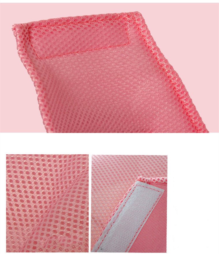 KFX-4322237 Washable Cat and Dog Hammock Nest - Comfortable and Breathable Pet Bed in Pink, Gray, and White