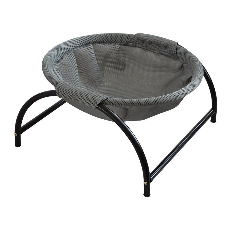 KFX-4322237 Washable Cat and Dog Hammock Nest - Comfortable and Breathable Pet Bed in Pink, Gray, and White