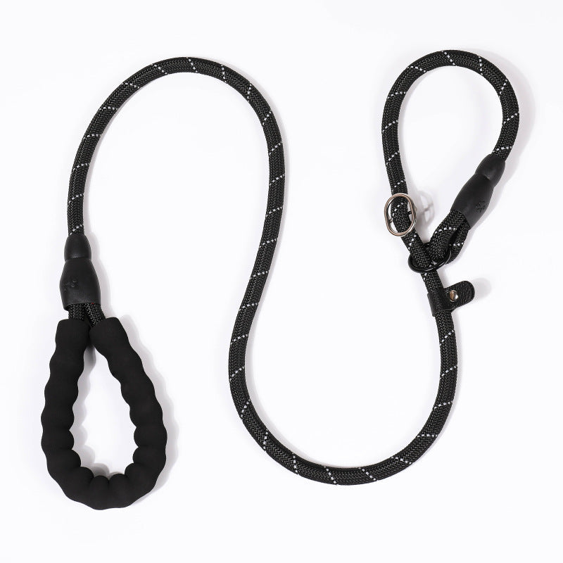 KFX-4330173 Reflective Nylon Pet Traction Rope - Available in Multiple Colors and Lengths