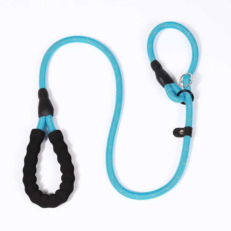 KFX-4330173 Reflective Nylon Pet Traction Rope - Available in Multiple Colors and Lengths