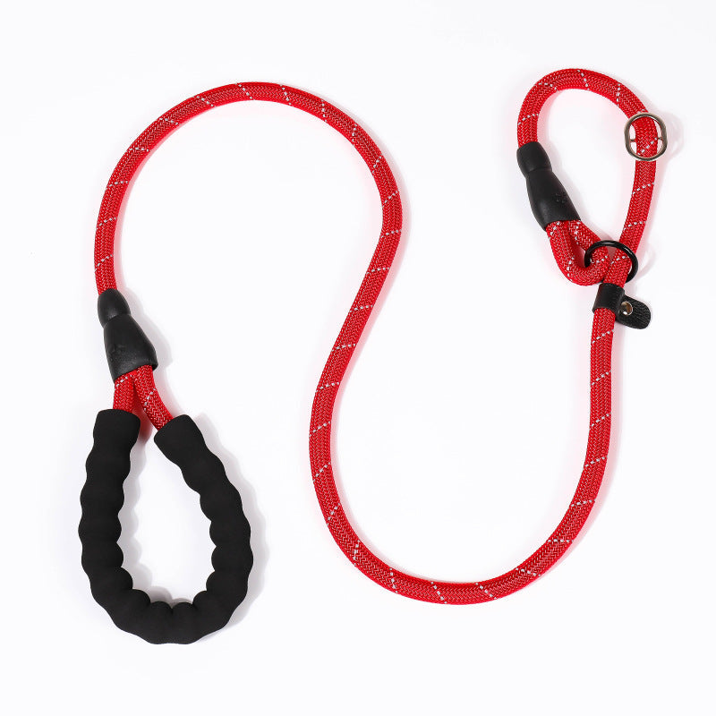 KFX-4330173 Reflective Nylon Pet Traction Rope - Available in Multiple Colors and Lengths