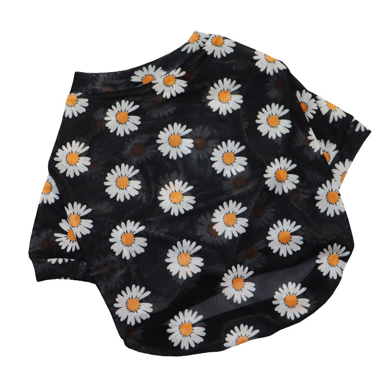 KFX-4330941 Lightweight Breathable Polyester Mesh Sweatshirt for Men and Women - Available in Daisy and Moon Designs