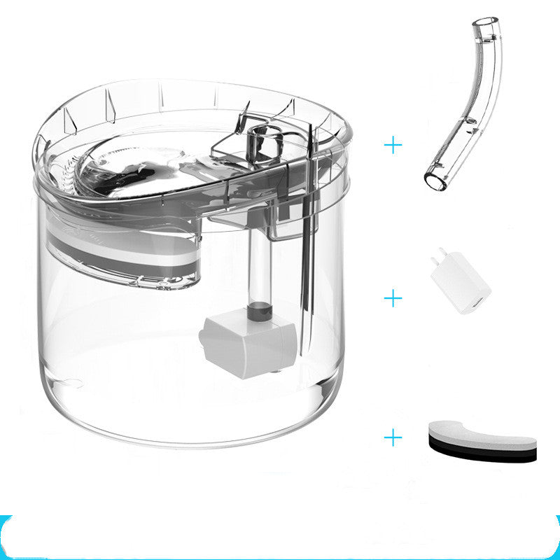 KFX-4332349 Automatic Pet Water Dispenser with 1.8L Capacity and Dual Flow Modes