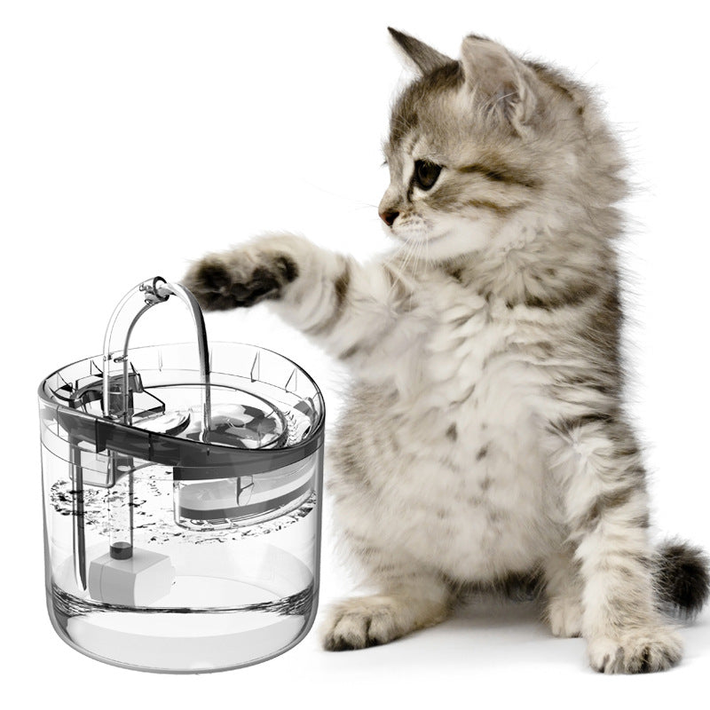 KFX-4332349 Automatic Pet Water Dispenser with 1.8L Capacity and Dual Flow Modes