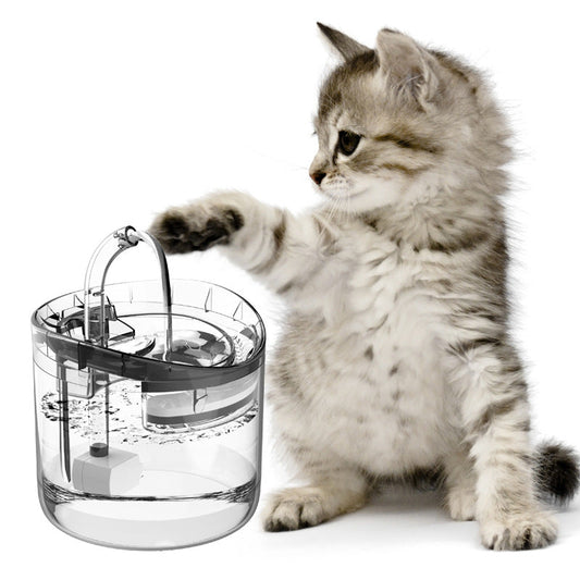 KFX-4332349 Automatic Pet Water Dispenser with 1.8L Capacity and Dual Flow Modes