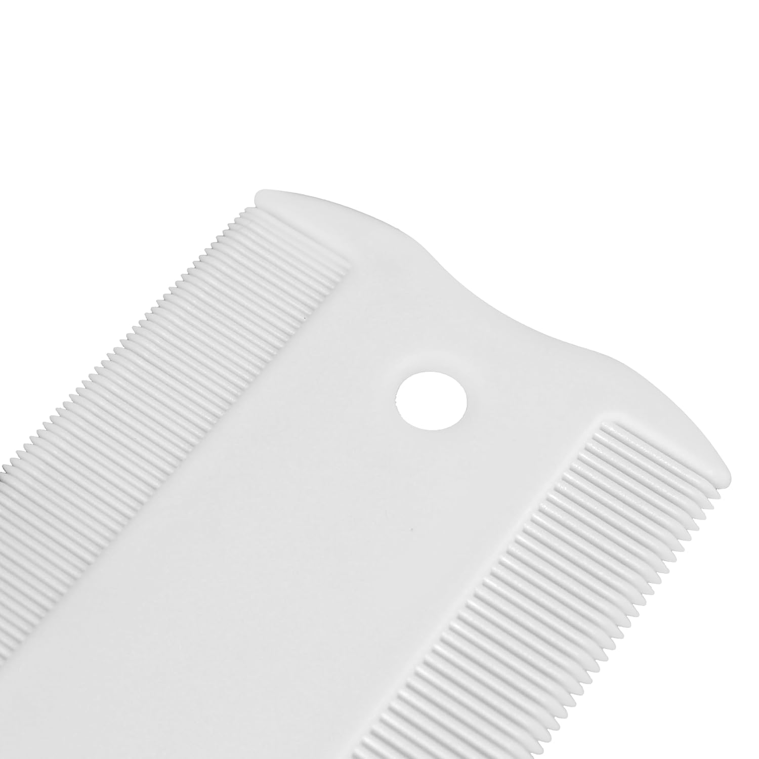 KFX-4333629 Double-Sided Flea Comb for Pets - Cat & Dog Face Comb with Dense Teeth for Easy Grooming