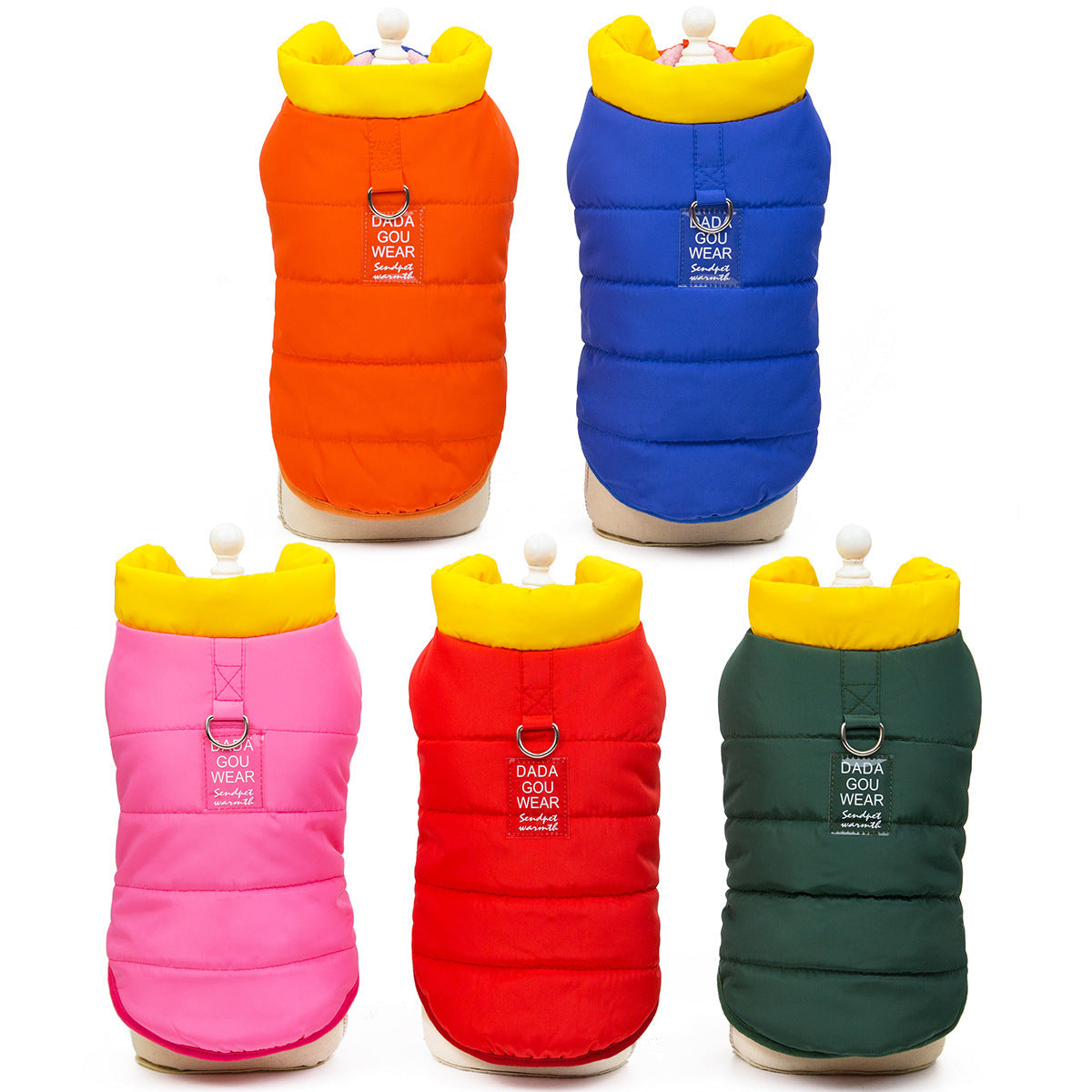 KFX-4346045 Cozy Polyester Pet Clothing for Autumn and Winter - Casual Style for Dogs